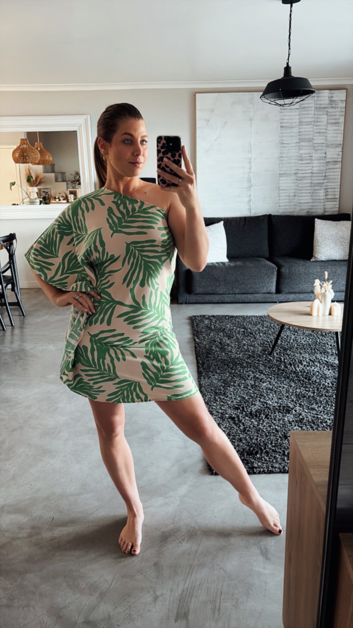 FERN COLD SHOULDER DRESS