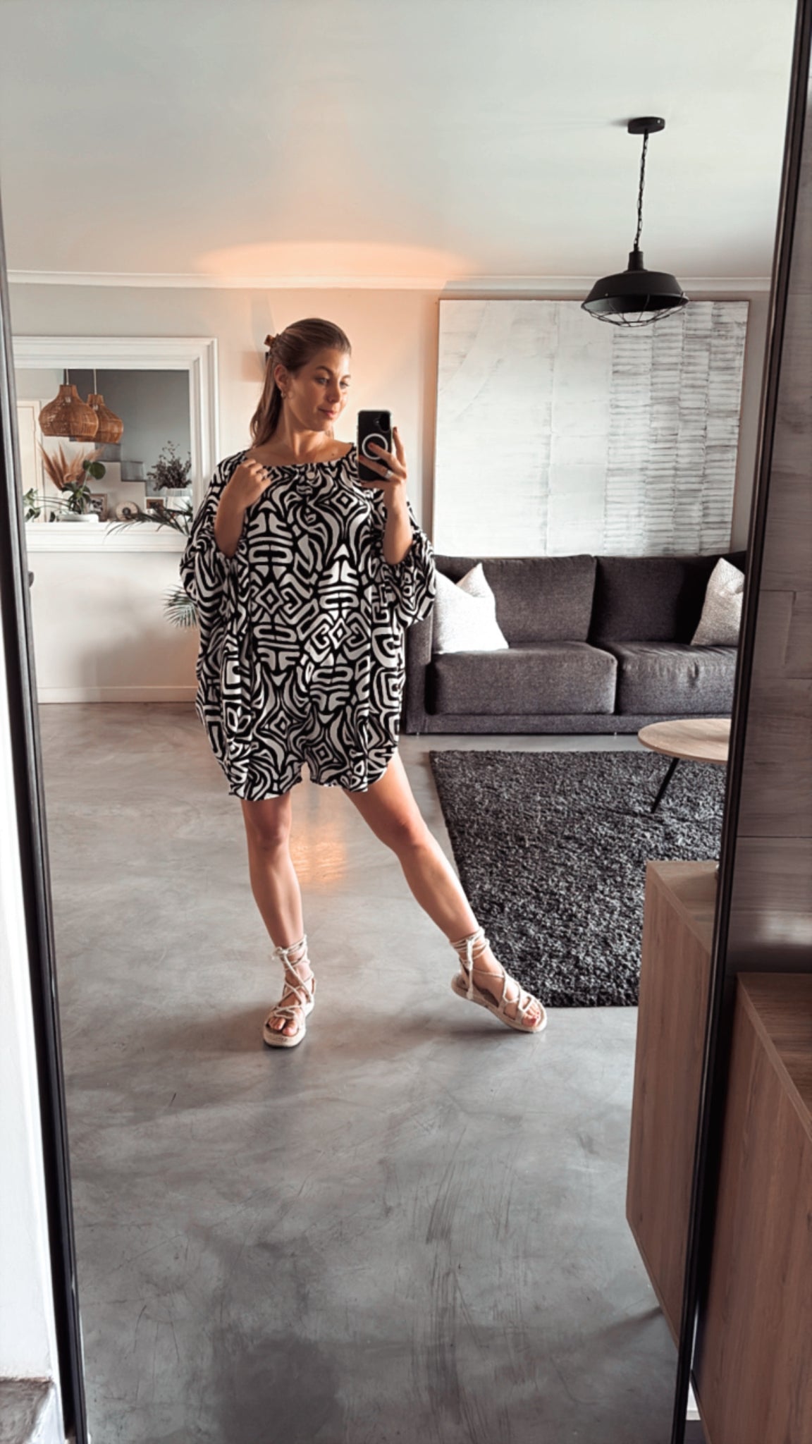 ABSTRACT PRINT BLOOM PLAYSUIT