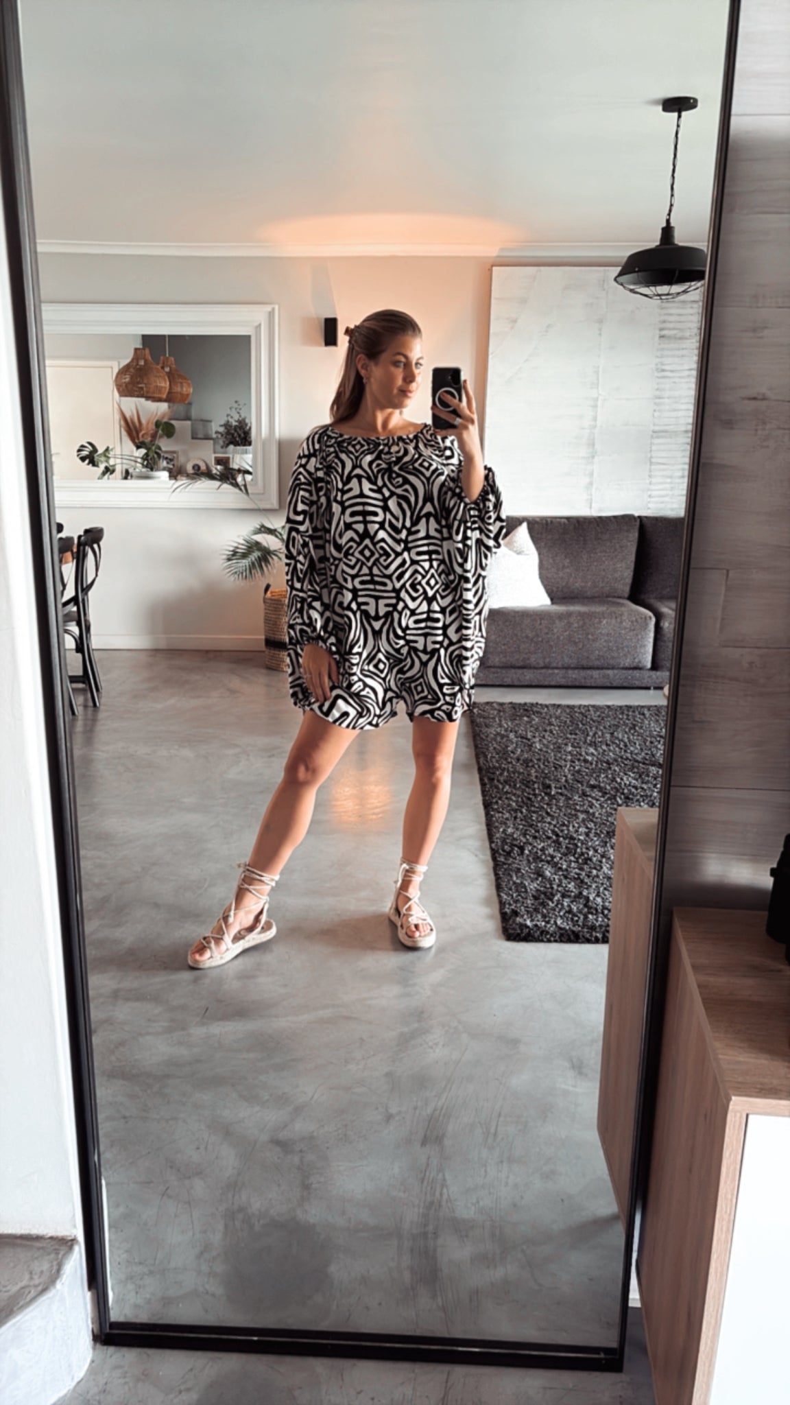 ABSTRACT PRINT BLOOM PLAYSUIT