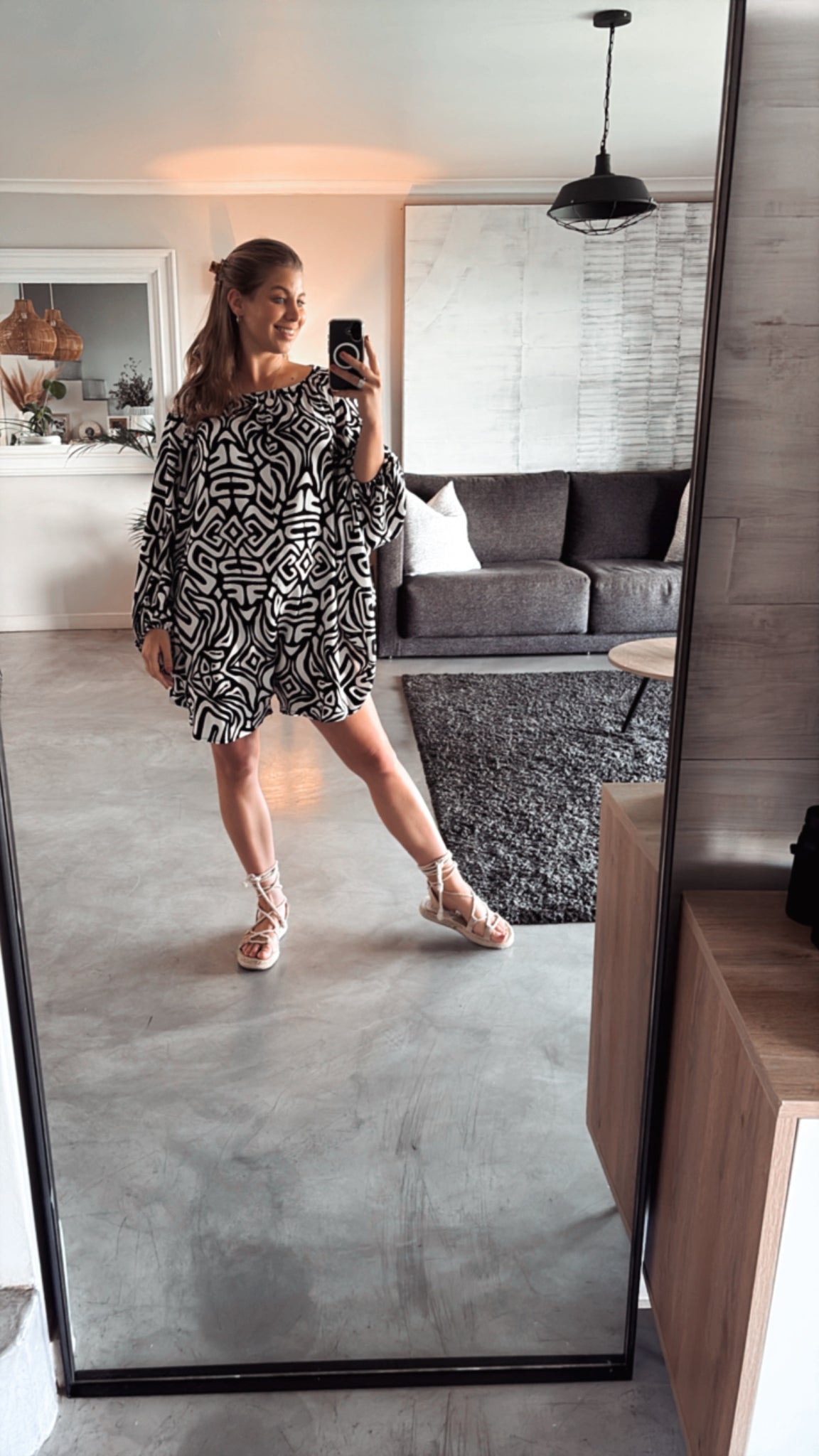 ABSTRACT PRINT BLOOM PLAYSUIT