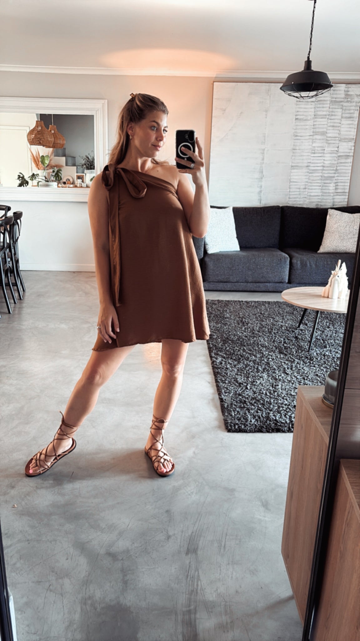 TAN DESERT DRESS