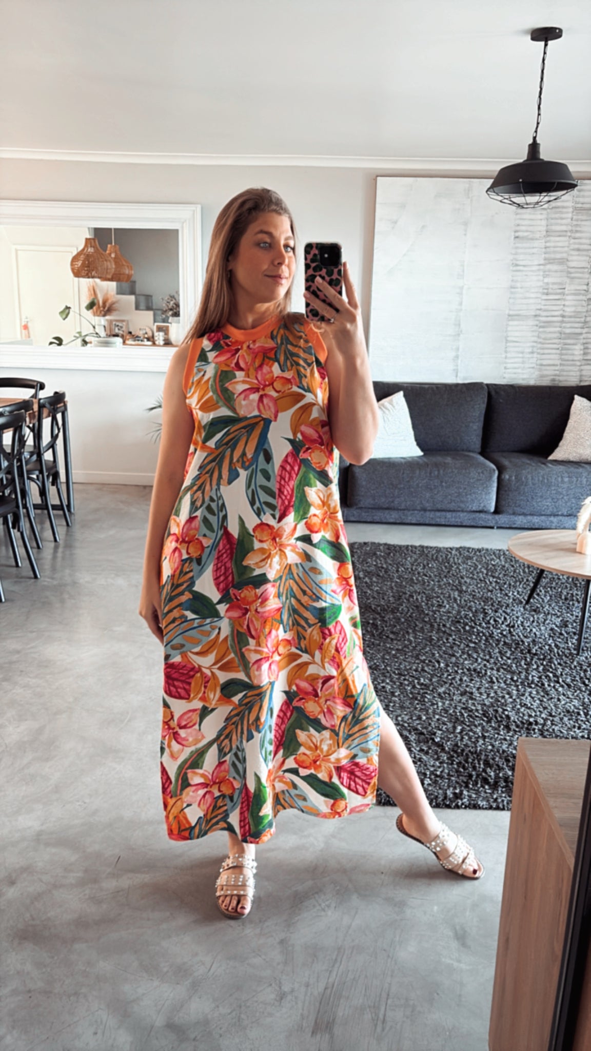 SUMMER COLOURBLOCK DRESS