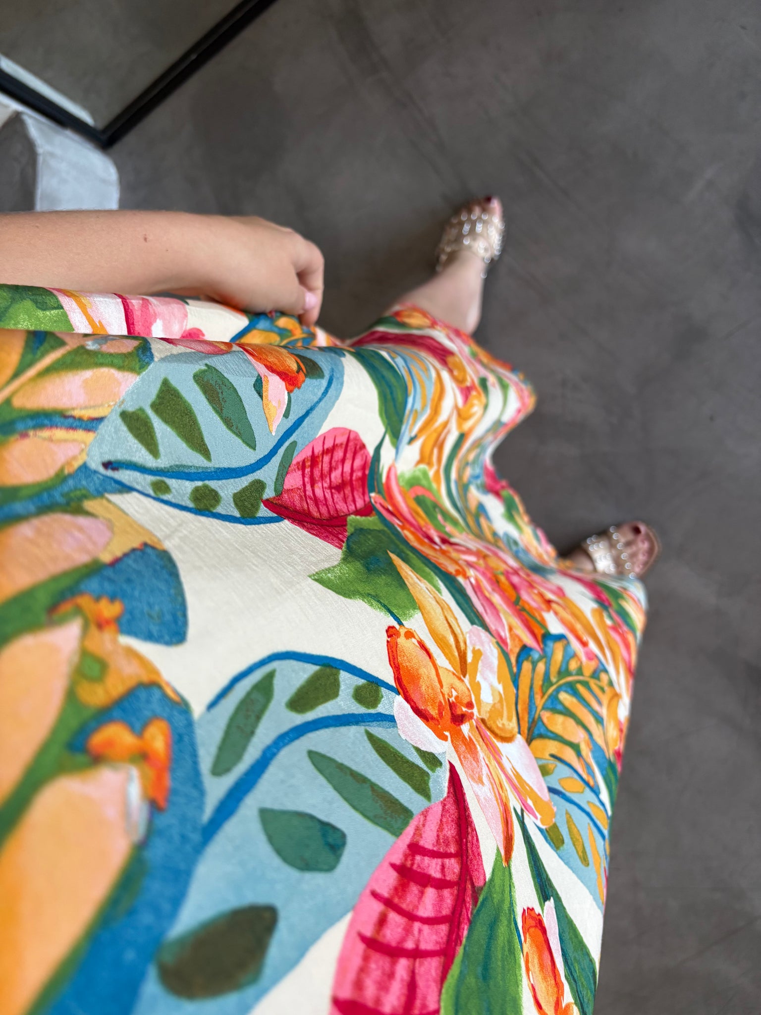 SUMMER COLOURBLOCK DRESS