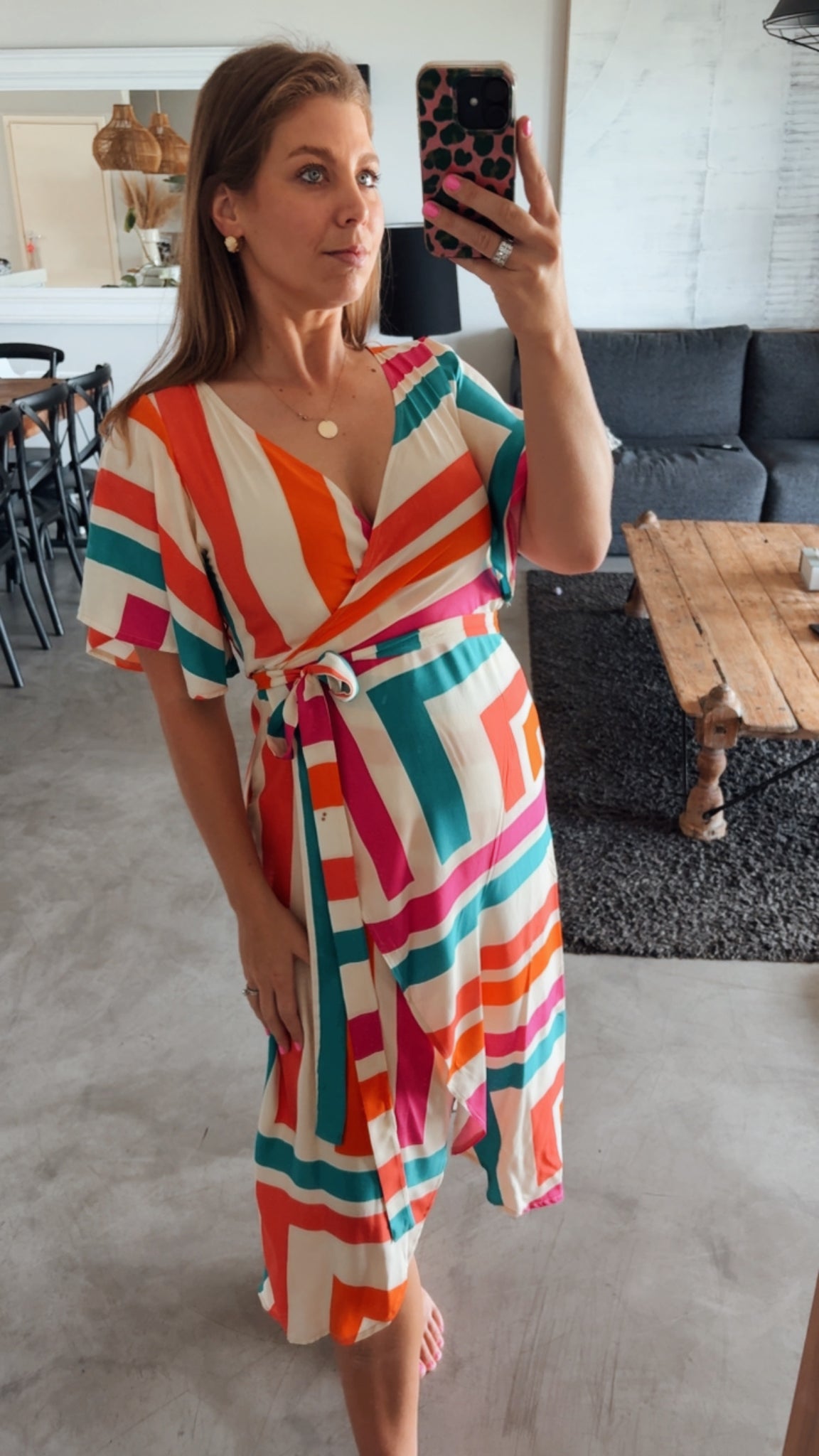 CANDY WRAP DRESS