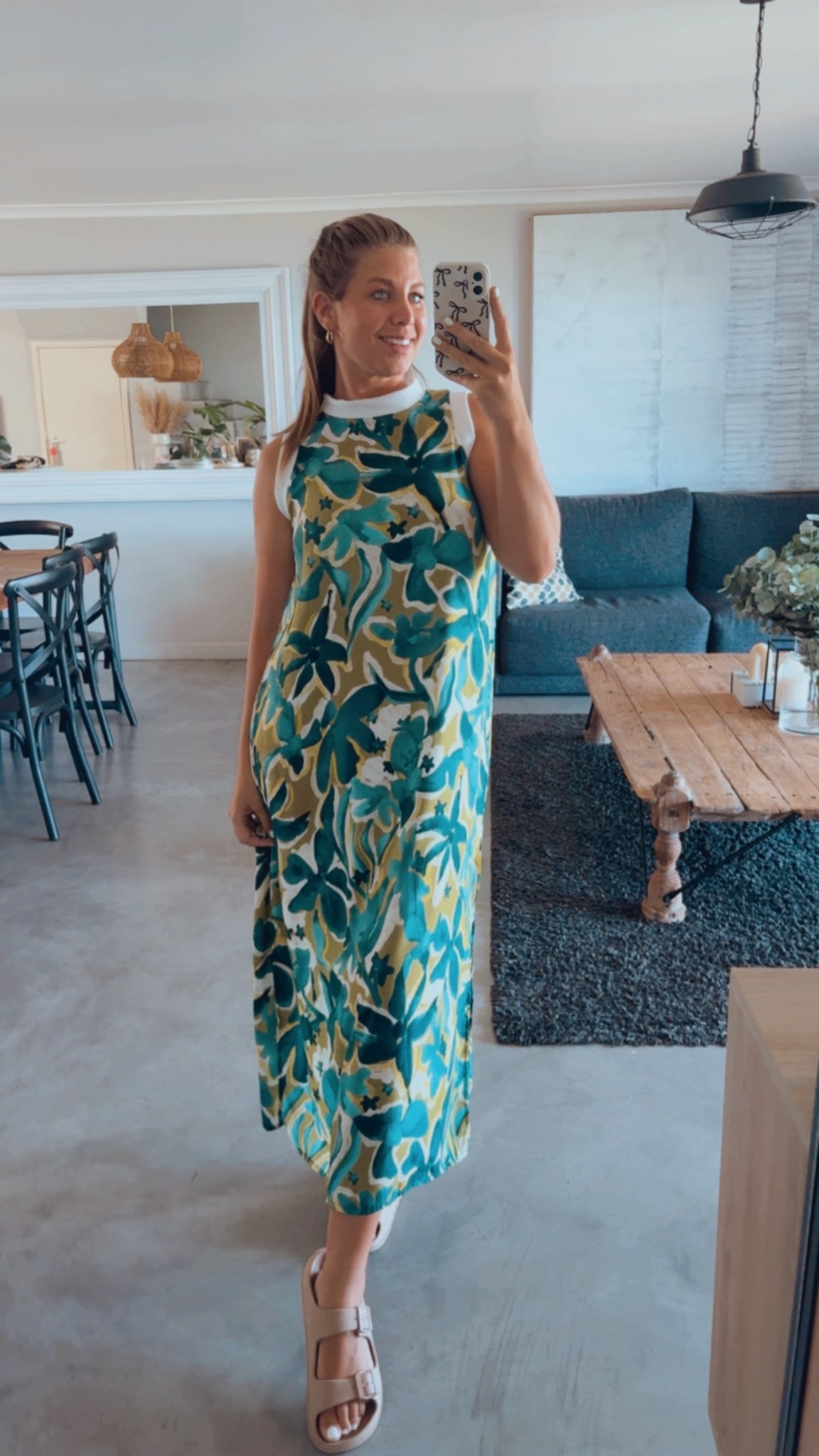 COASTAL COLOURBLOCK DRESS