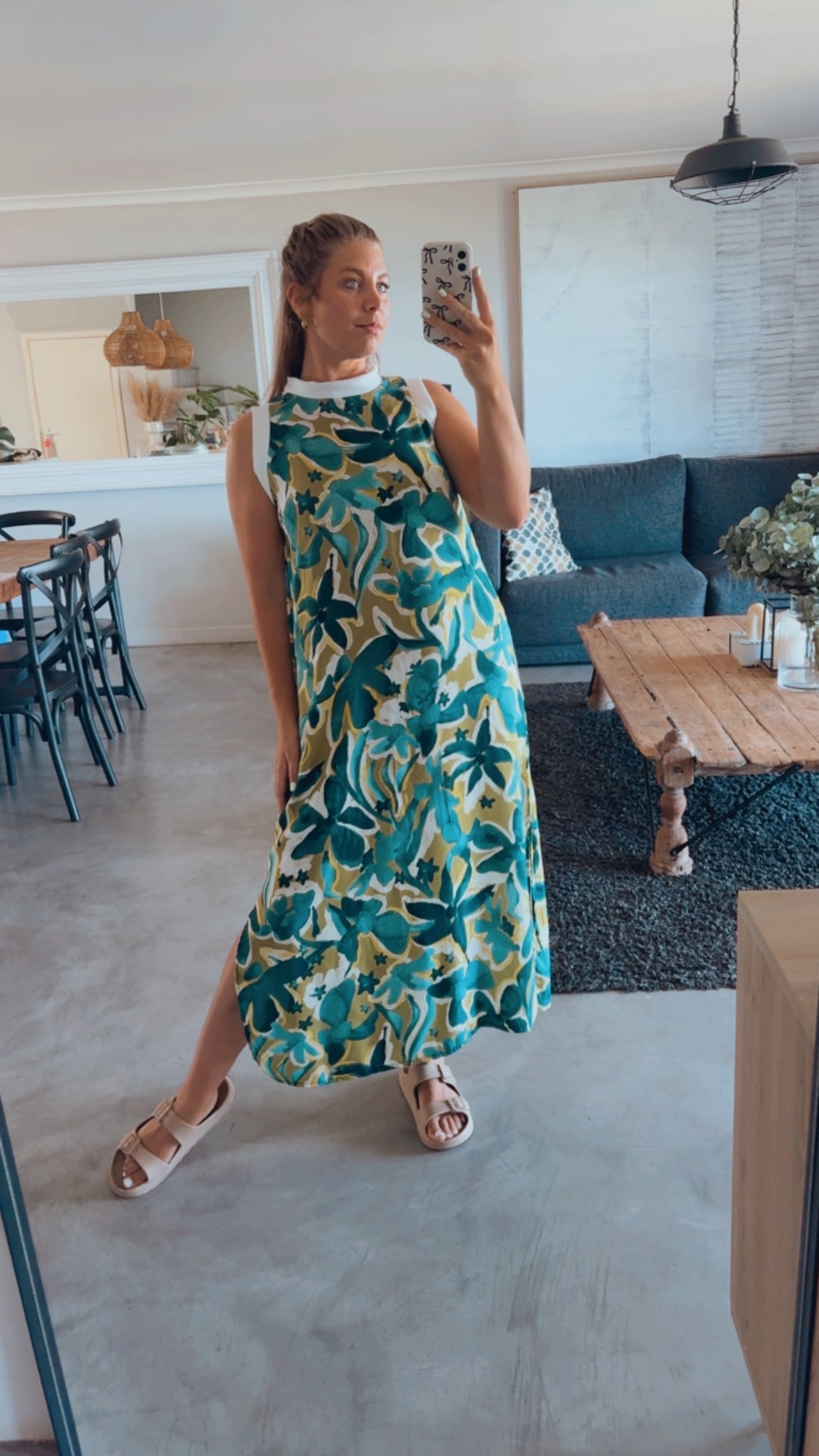 COASTAL COLOURBLOCK DRESS