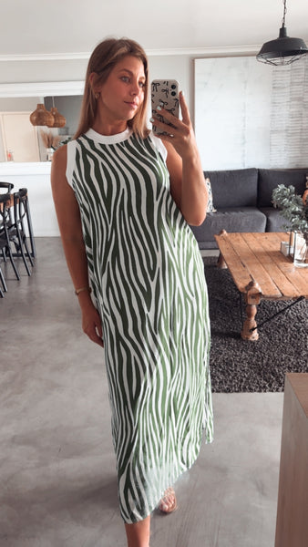 SAVANNAH STRIPE DRESS