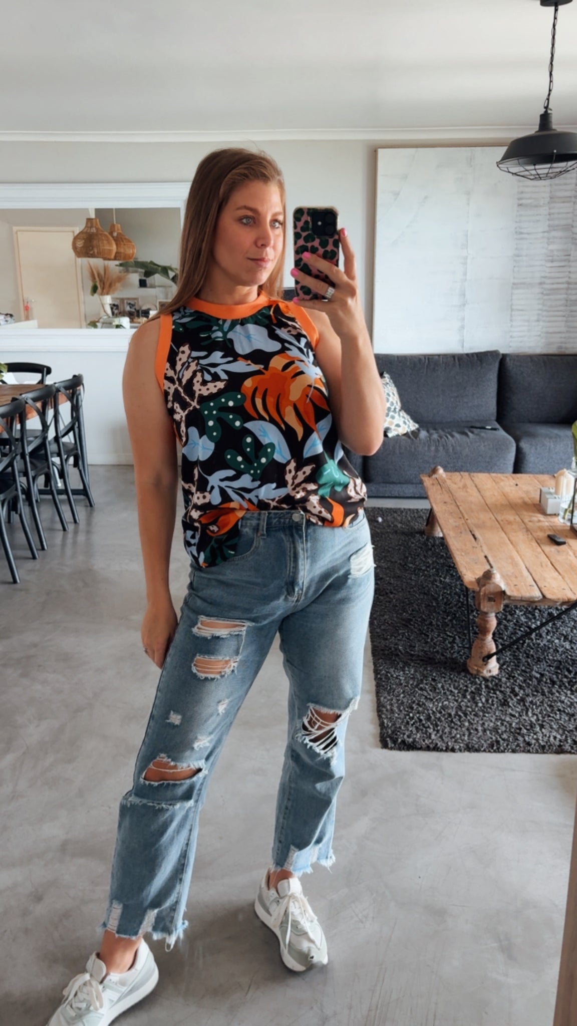 WILD MANDARIN TOP