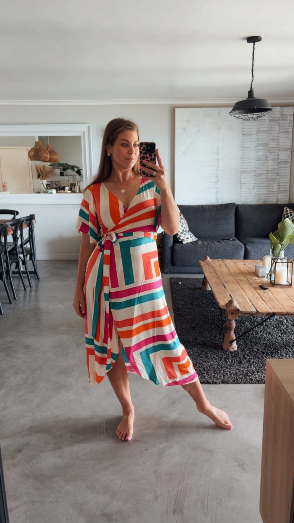 CANDY WRAP DRESS