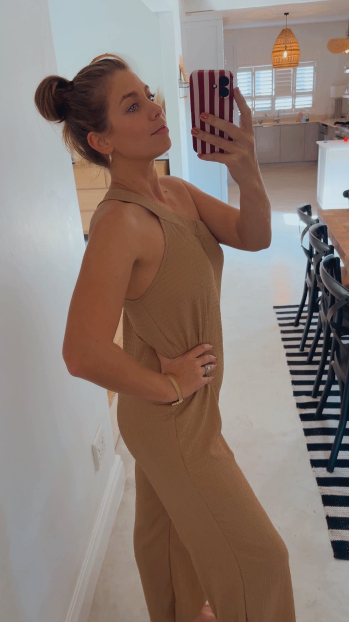 SAHARA TAN PLAYSUIT