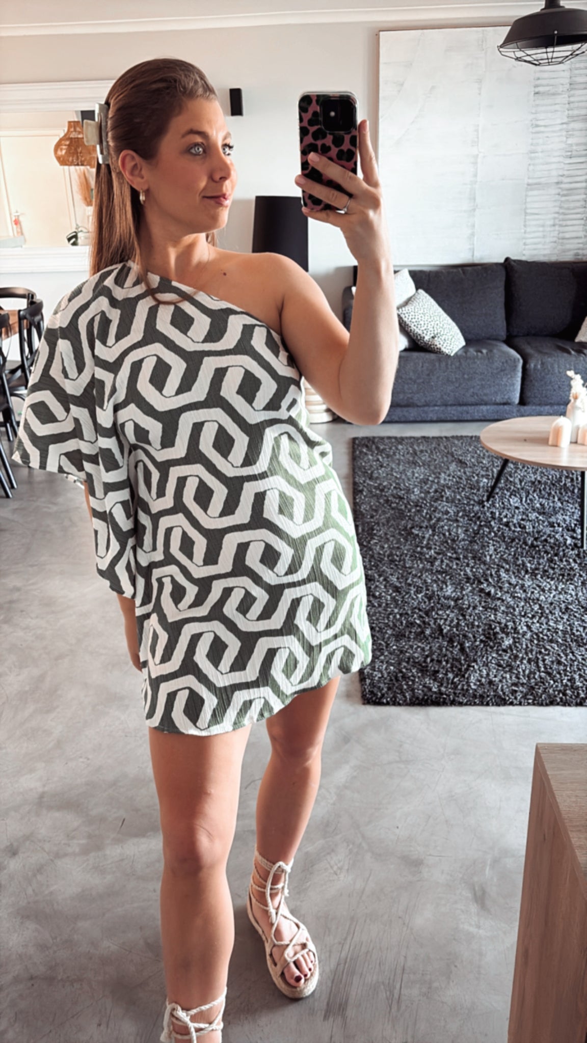 COLD SHOULDER DRESS