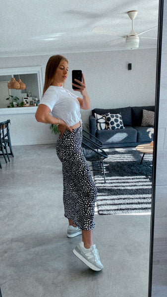 DALMATIAN PRINT SKIRT