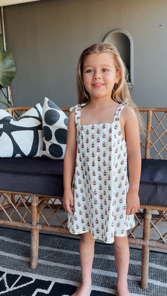 FLOWER CHRISTMAS TREE DRESS