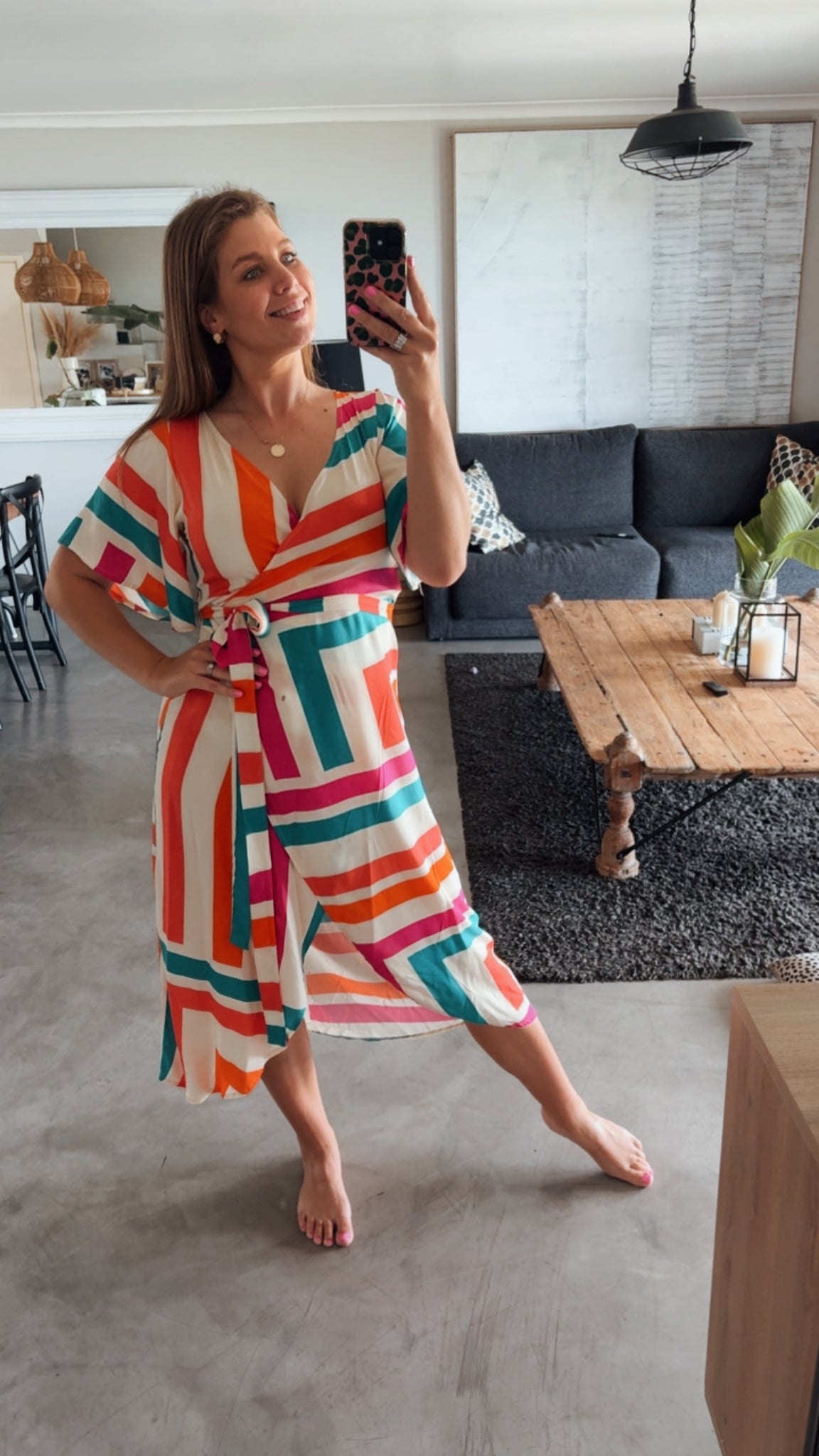CANDY WRAP DRESS