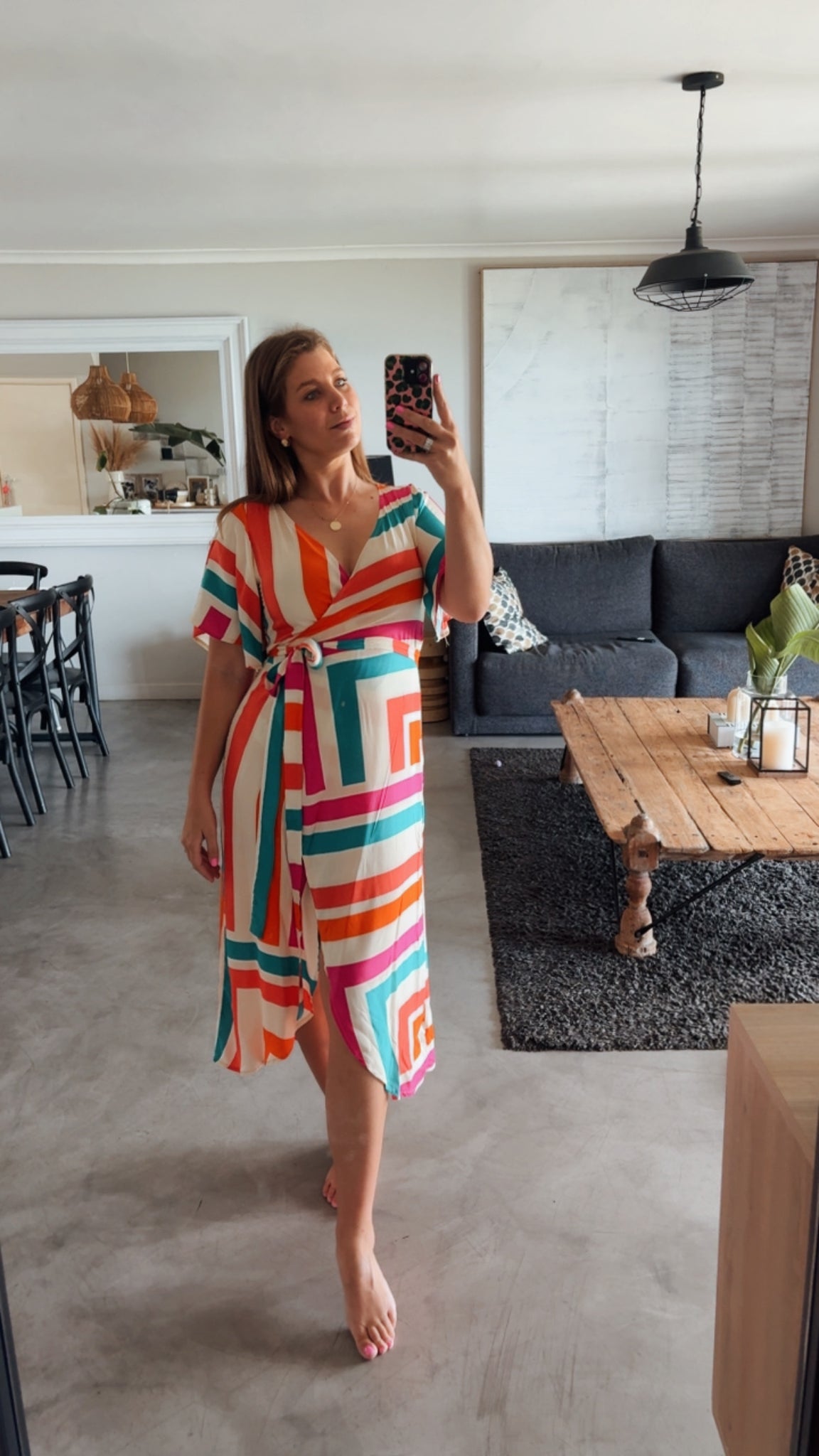 CANDY WRAP DRESS