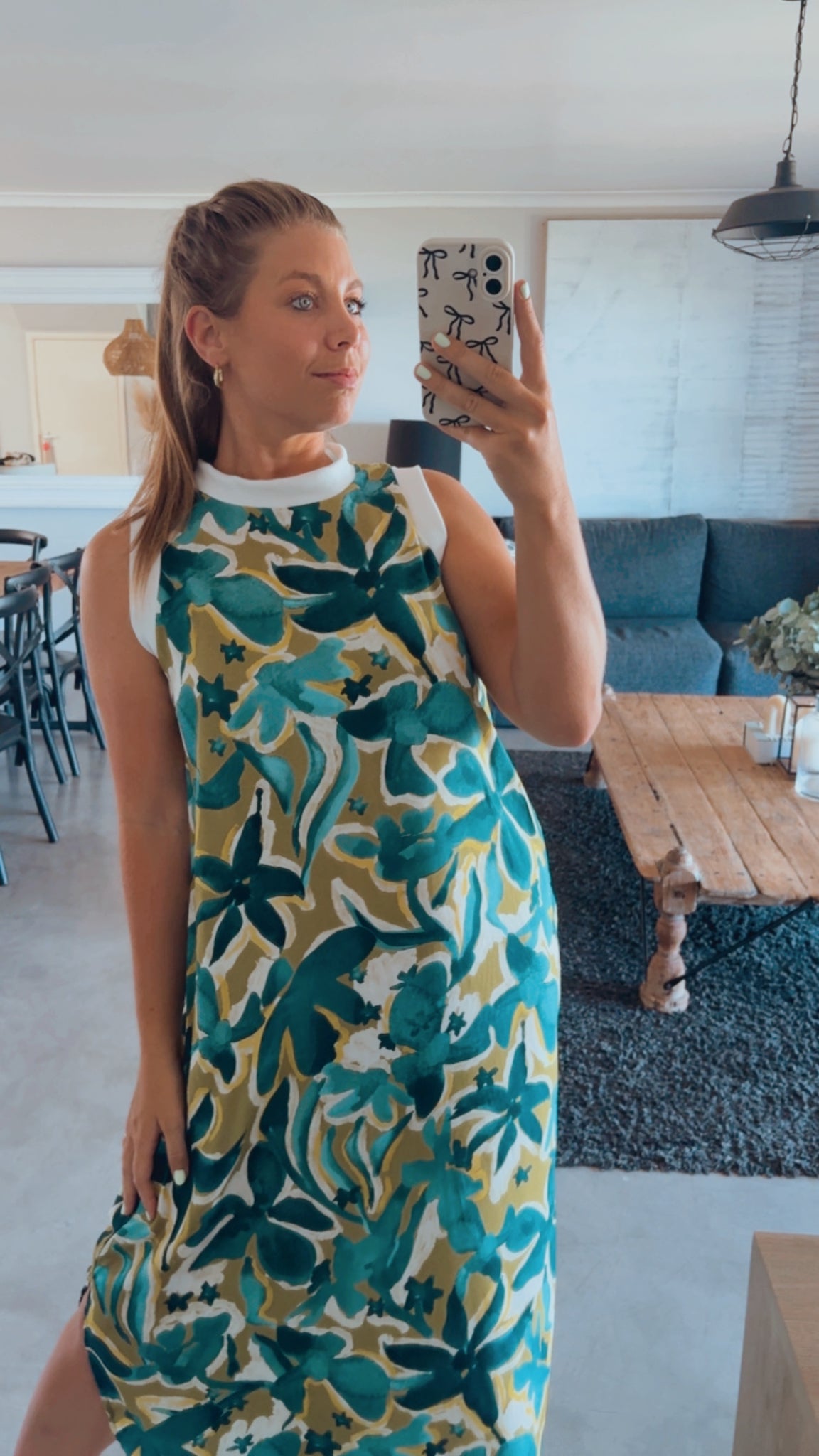 COASTAL COLOURBLOCK DRESS