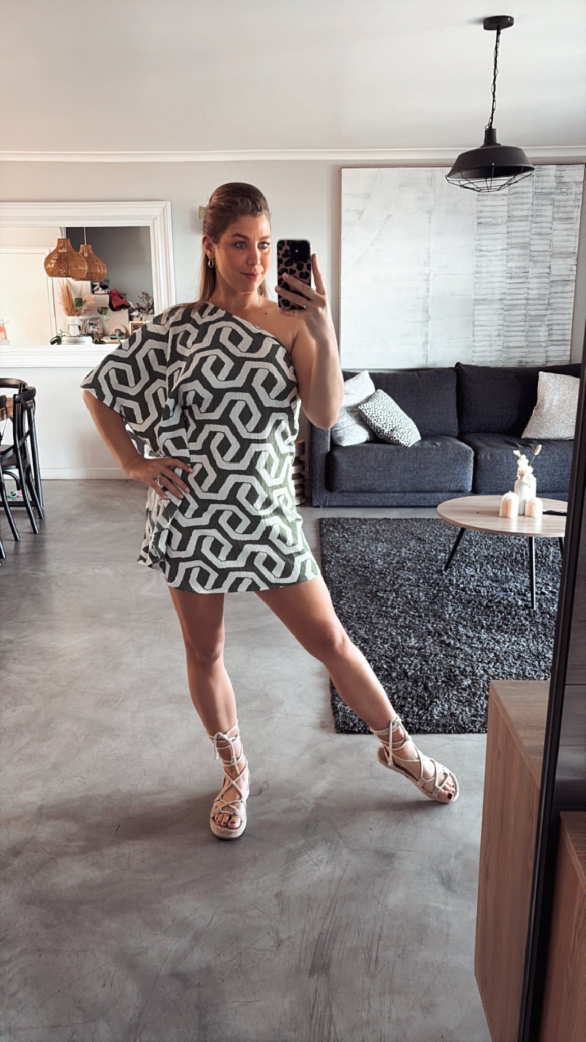 COLD SHOULDER DRESS