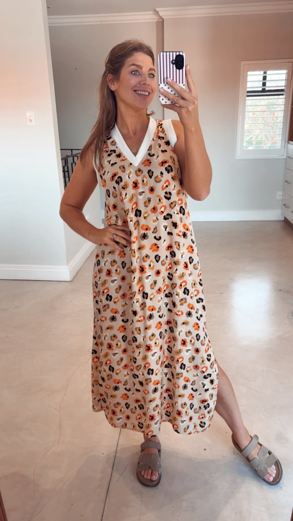 SUNNY LEOPARD DRESS