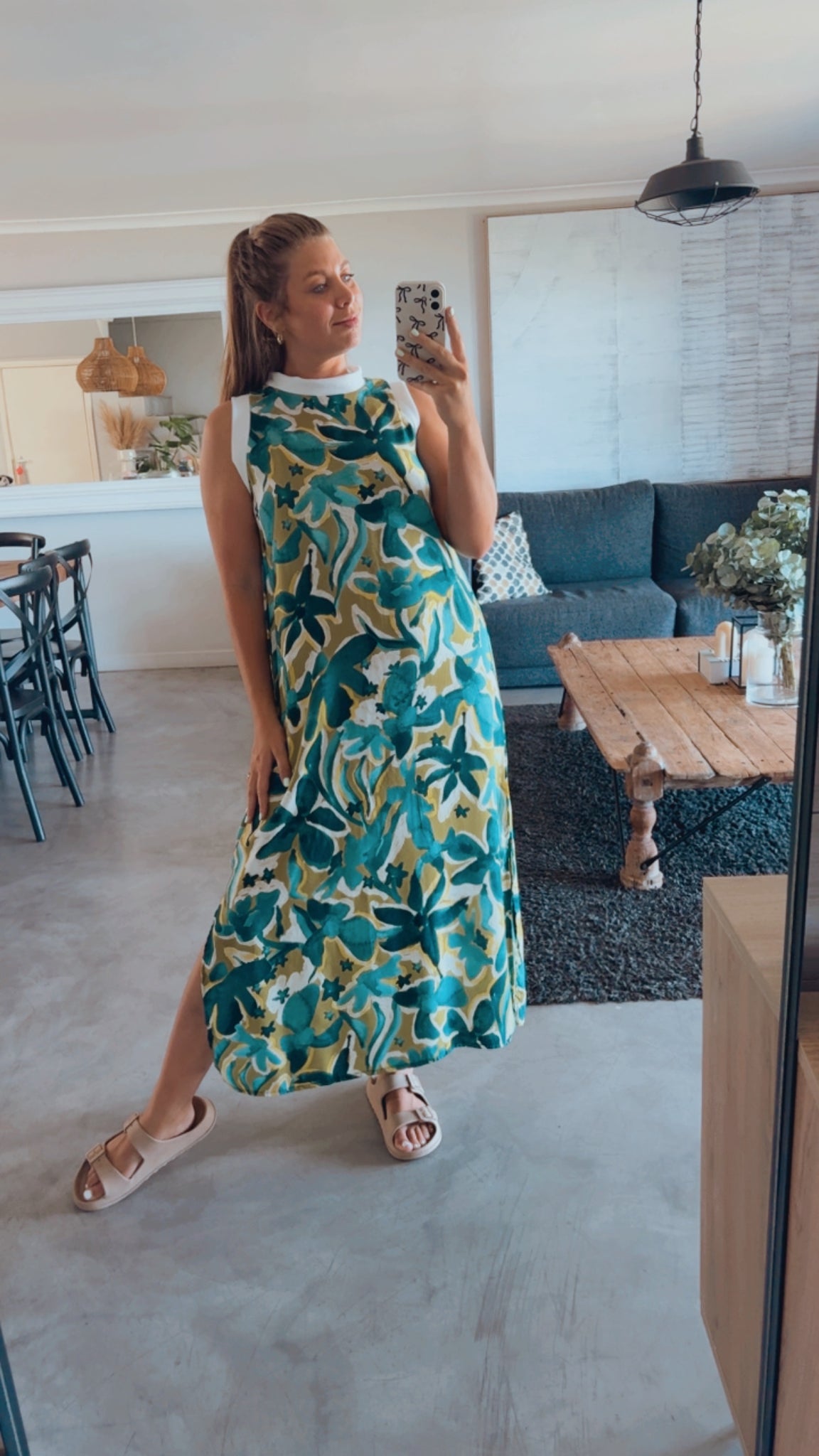 COASTAL COLOURBLOCK DRESS