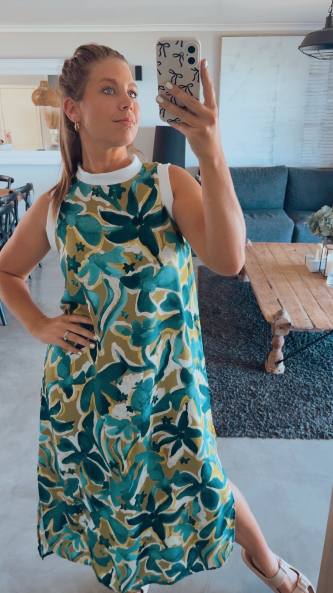 COASTAL COLOURBLOCK DRESS