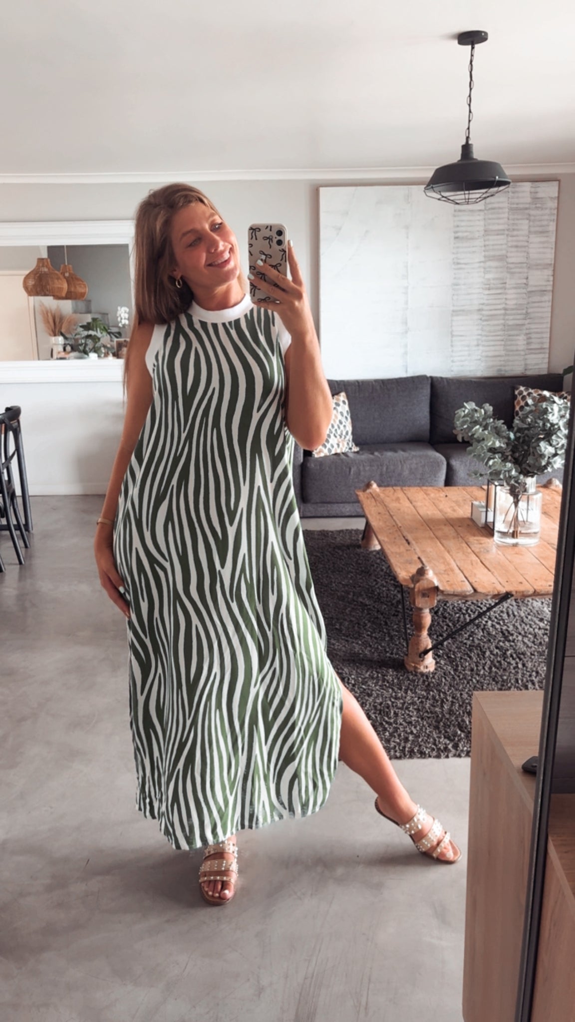 SAVANNAH STRIPE DRESS