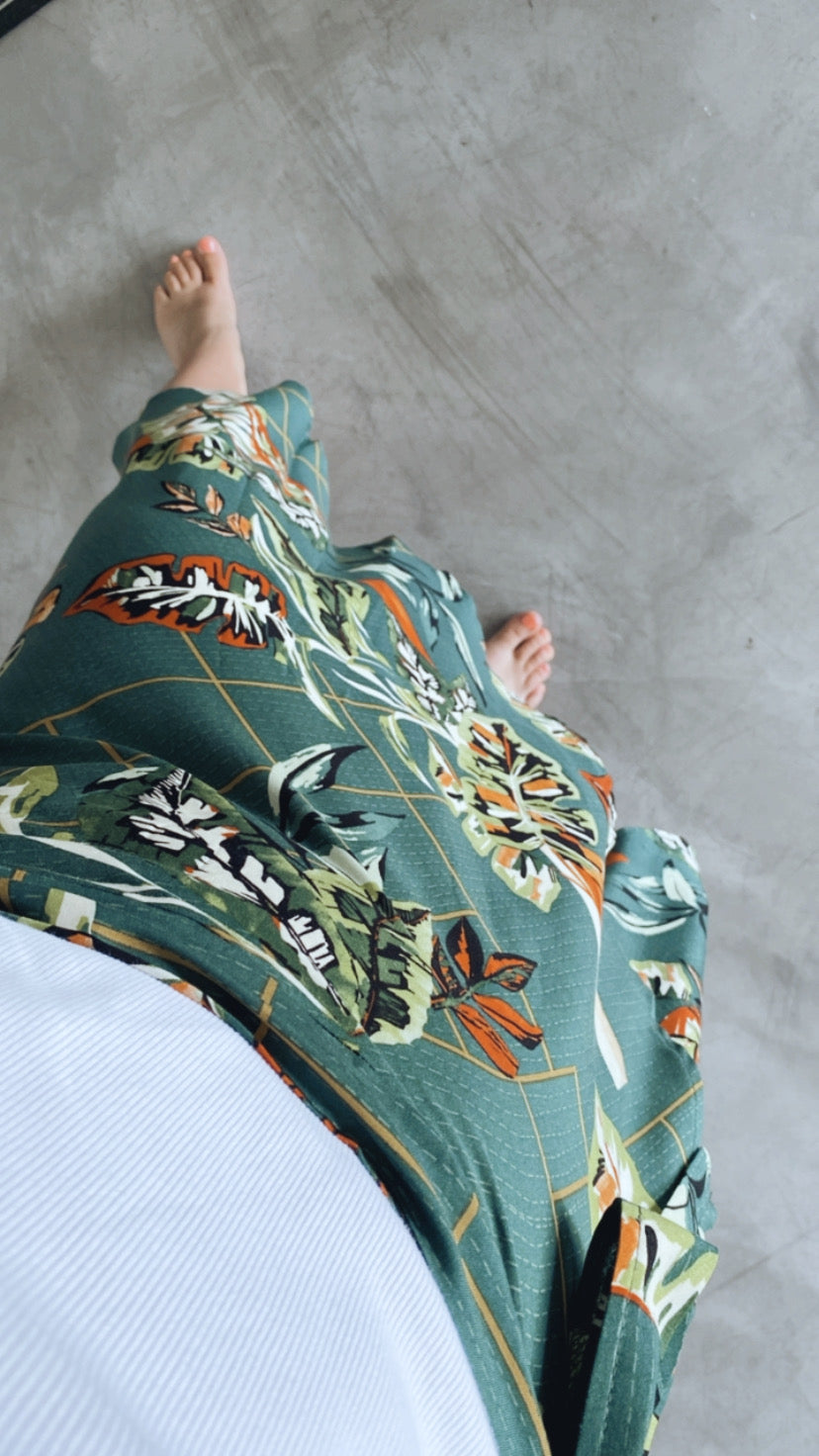 JUNGLE WRAP SKIRT