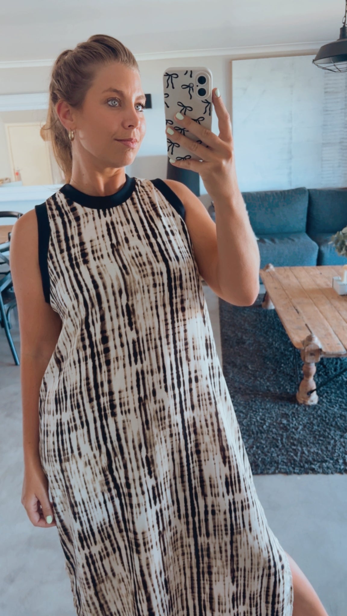 WILD STRIPE COLOURBLOCK DRESS