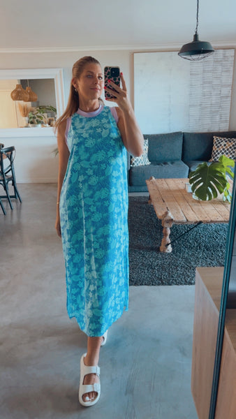 PALM COLOURBLOCK DRESS