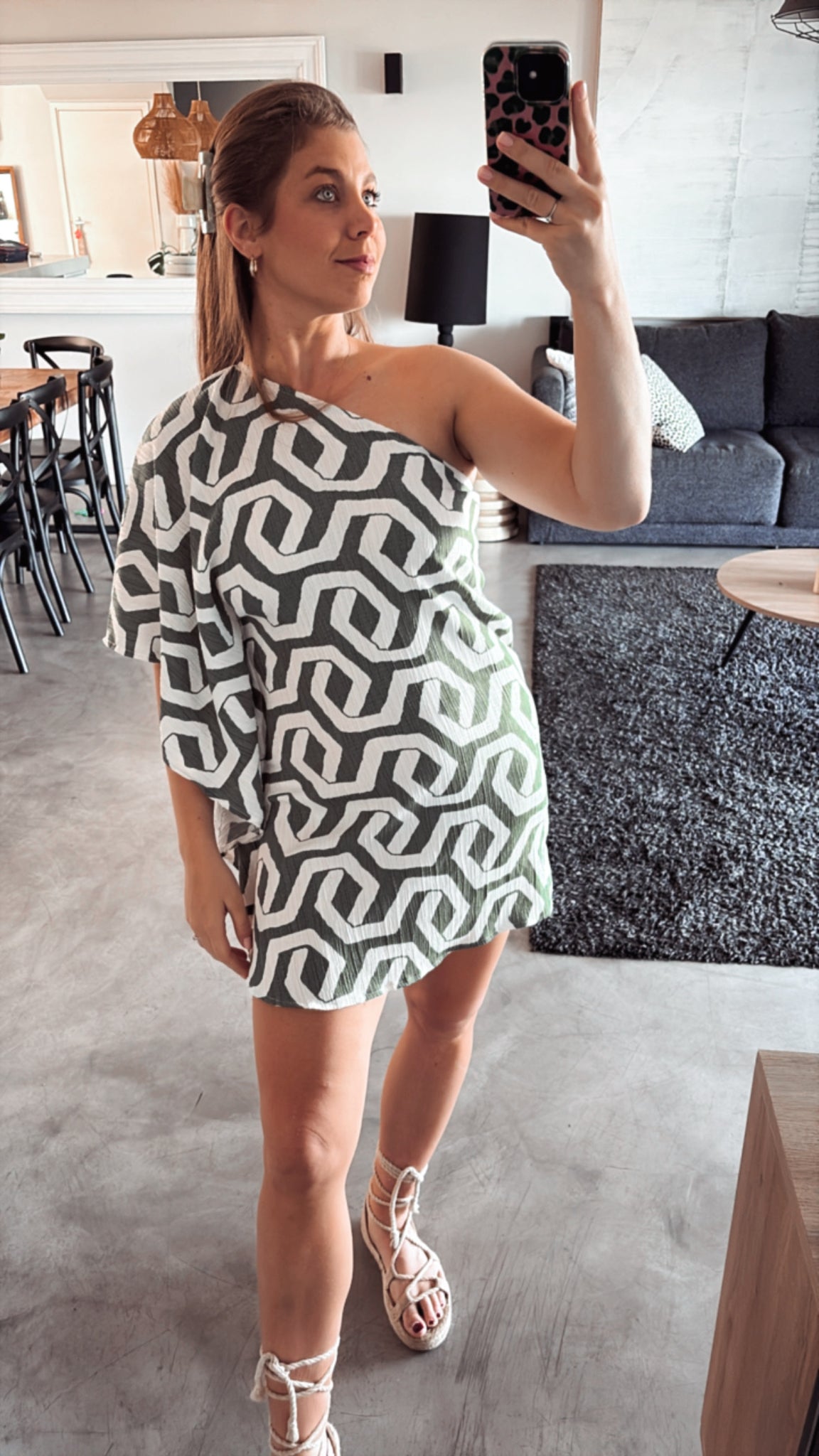 COLD SHOULDER DRESS