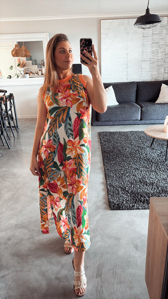 SUMMER COLOURBLOCK DRESS