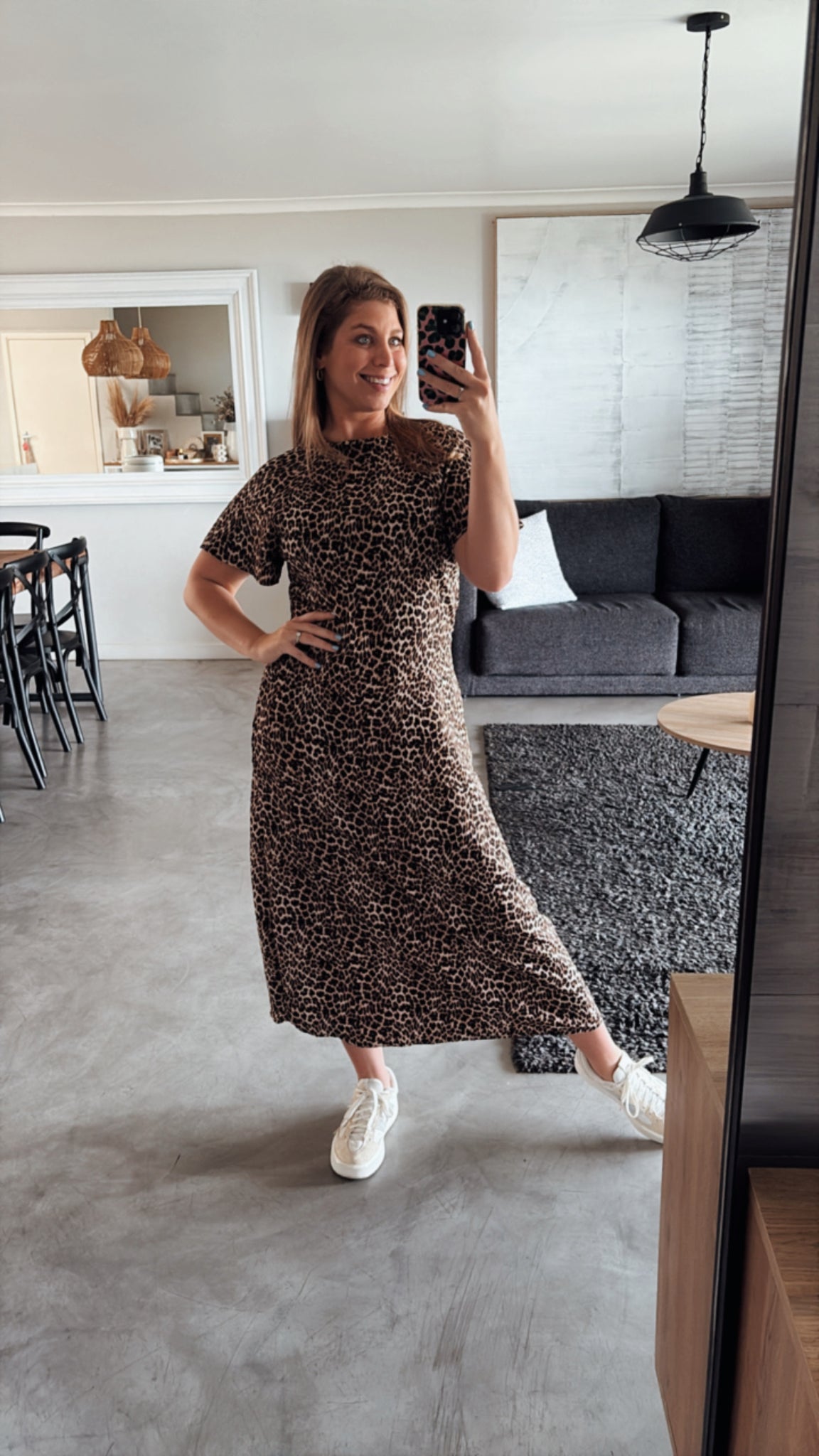 LEOPARD PRINT DRESS