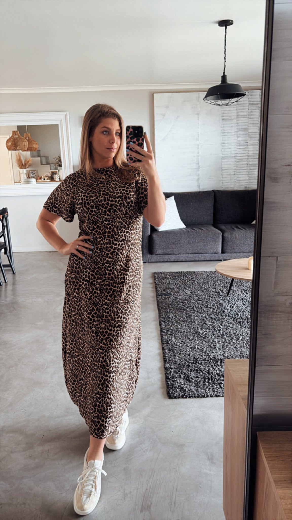 LEOPARD PRINT DRESS