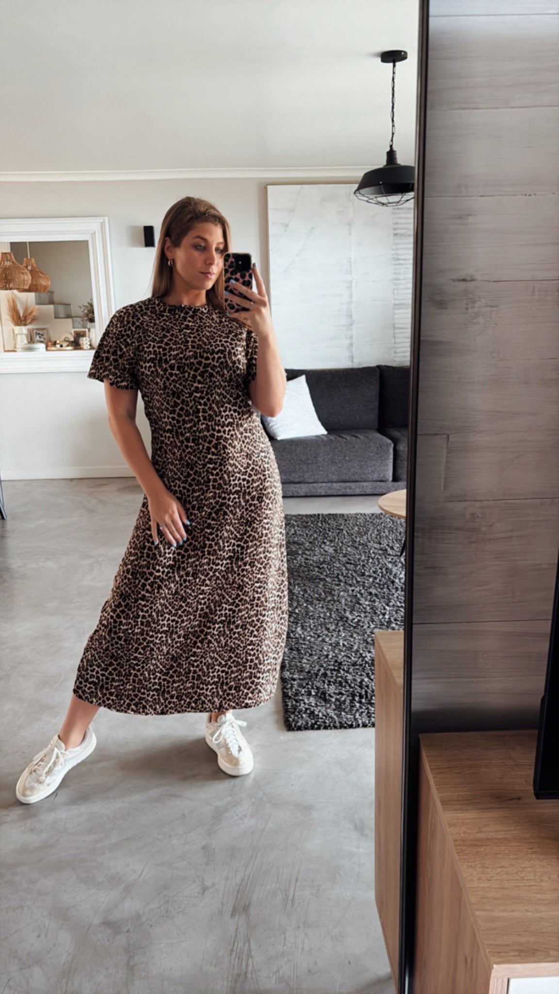 LEOPARD PRINT DRESS