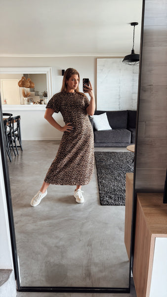LEOPARD PRINT DRESS