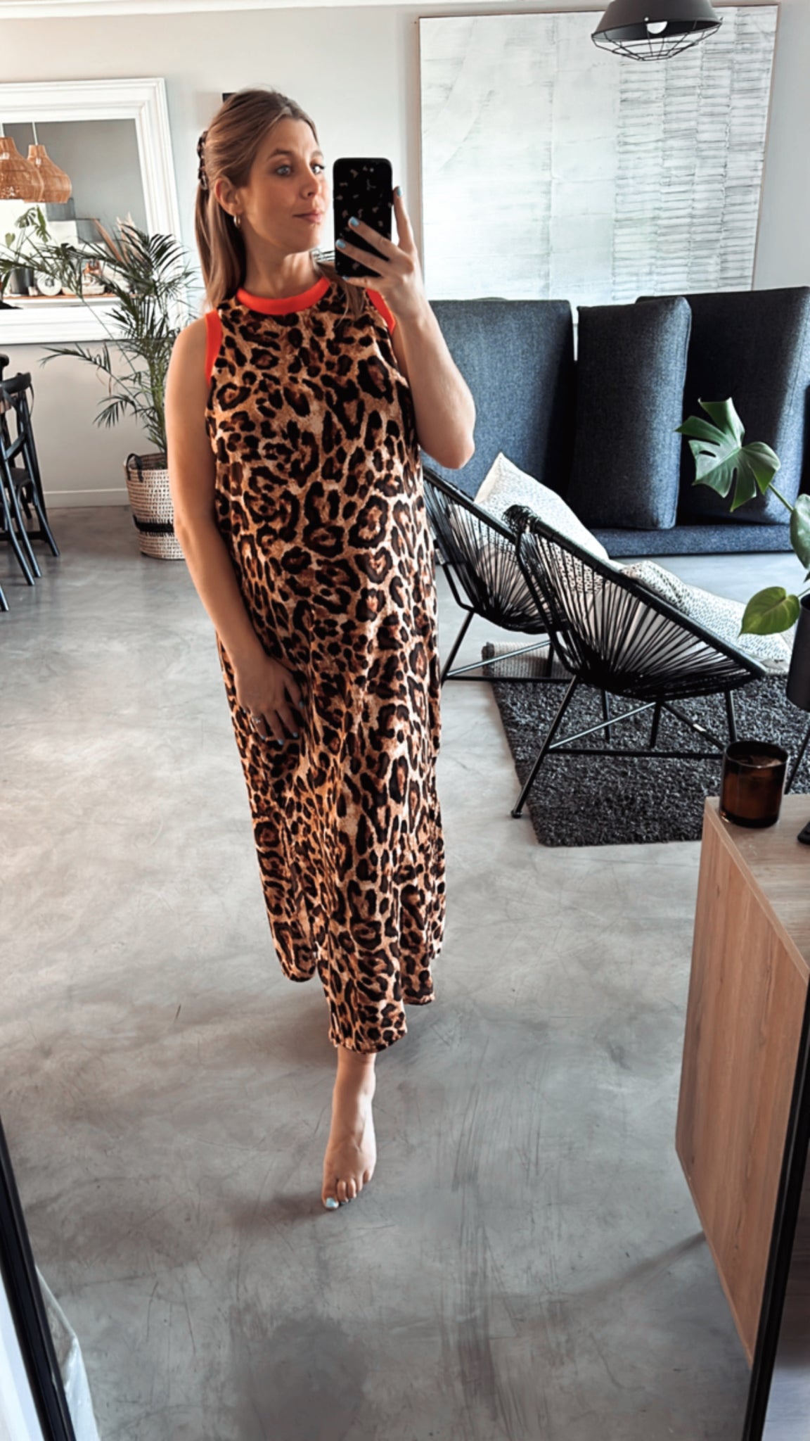 LEOPARD PRINT DRESS